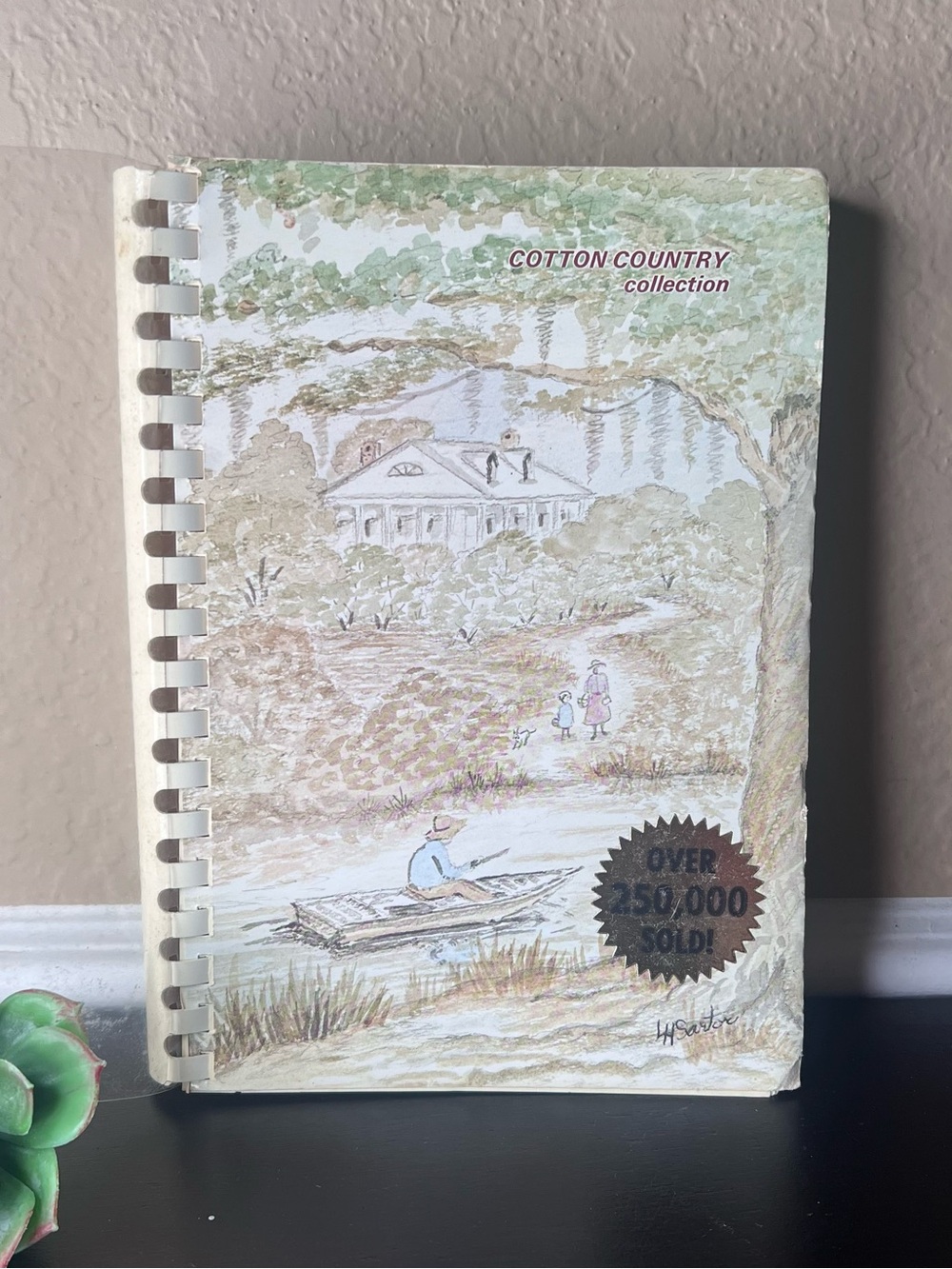 Vintage 1979 Cotton Country Collection Cookbook Spiral Southern League Recipes